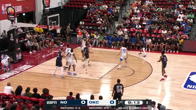 【2025年07月17日 鹈鹕vs雷霆集锦】里夫斯斗转星移送妙传 菲尔斯接球三分出手百步穿杨