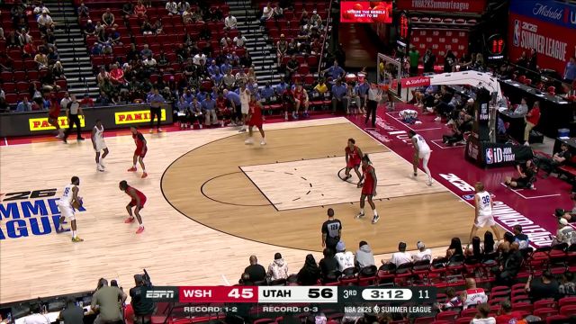 【2025年07月17日 奇才vs爵士集锦】进一步扩大分差！科迪-威廉姆斯连续得分直接打停奇才