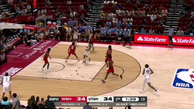 【2025年07月17日】NBA夏季联赛：奇才vs爵士第2节中文解说录像回放