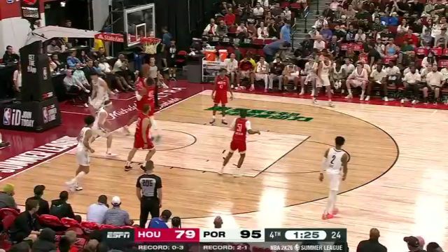 【2025年07月18日 火箭vs开拓者集锦】跟进发难持续发力 杨瀚森接佩杜拉助攻突破挑篮命中