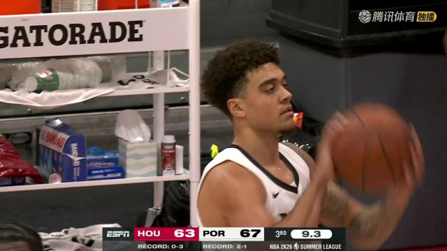 【2025年07月18日】2025/26赛季NBA夏季联赛：火箭 VS 开拓者 全场录像回放