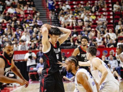 开拓者夏联主帅：杨瀚森是拉斯维加斯最瞩目的球员，他获得的关注对我们是全新的体验