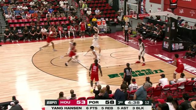 【2025年07月18日 火箭vs开拓者集锦】钱德勒脑后长眼妙手回传 布朗顺势起飞暴力灌筐皮球弹起又入网