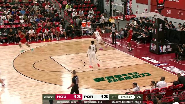 【2025年07月18日 火箭vs开拓者集锦】火箭83-102开拓者 杨瀚森8分5助布克奈特暴走轰25分开拓者大胜火箭