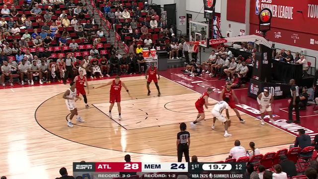 【2025年07月18日 老鹰vs灰熊集锦】陷到我的节奏中吧 杰克逊犹如慢动作一般打成2+1