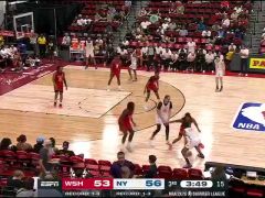 NBA夏季联赛：奇才vs尼克斯第3节中文解说回放