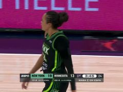 WNBA常规赛：纽约自由人vs明尼苏达山猫英文原声全场回放