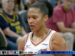 菲尼克斯水星vs印第安纳狂热第4节英文原声回放