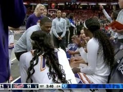 菲尼克斯水星vs印第安纳狂热第1节中文解说回放