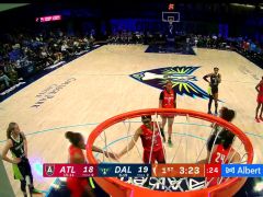 WNBA常规赛：亚特兰大梦想vs达拉斯飞翼第1节英文原声回放