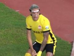 [进球视频]连续射门！戴维森补射得手，西海岸主场1-0领先河南