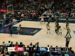 印第安纳狂热vs达拉斯飞翼第3节中文解说回放