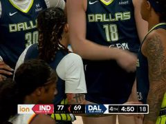 印第安纳狂热vs达拉斯飞翼第4节英文原声回放