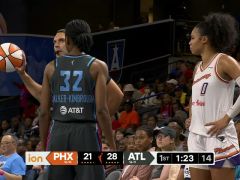 菲尼克斯水星vs亚特兰大梦想第1节英文原声回放