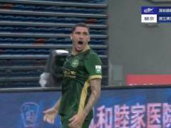 [进球视频]王钰栋助攻卡列洛头球破门 浙江2-2扳平