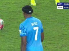 [进球视频]扳平比分！杨一鸣妙传 韦斯利抽射破门
