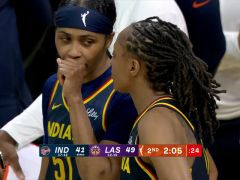 印第安纳狂热vs洛杉矶火花第2节英文原声回放