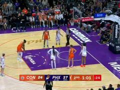 WNBA常规赛：康涅狄格阳光vs菲尼克斯水星英文原声全场回放