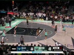 WNBA常规赛：达拉斯飞翼vs纽约自由人第3节英文原声回放