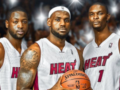 韦德谈热火三巨头组建经过：原本计划加盟公牛，但是詹姆斯给我打了通电话