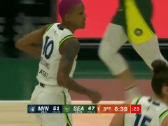 明尼苏达山猫vs西雅图风暴第3节英文原声回放