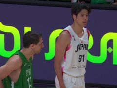 男篮亚洲杯B组小组赛：日本vs叙利亚英文原声全场回放