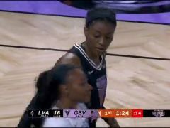 拉斯维加斯王牌vs金州瓦尔基里第1节英文原声回放