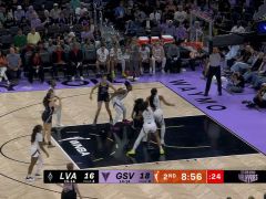 拉斯维加斯王牌vs金州瓦尔基里第2节中文解说回放