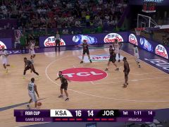 沙特阿拉伯vs约旦第1节中文解说回放