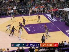WNBA常规赛：印第安纳狂热vs菲尼克斯水星第1节英文原声回放