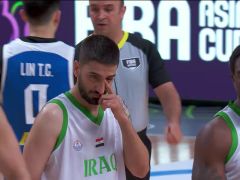 男篮亚洲杯D组小组赛：伊拉克vs中国台北中文解说全场回放