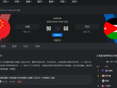 男篮亚洲杯中国男篮vs约旦男篮比分战报 中国男篮顺利晋级八强
