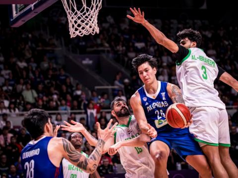 伊拉克57-66菲律宾 拉莫斯砍下21+5助队锁定小组第三