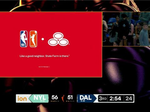 纽约自由人vs达拉斯飞翼第3节英文原声回放