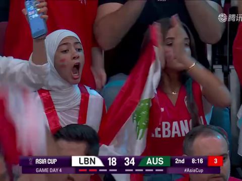 黎巴嫩80-93澳大利亚 加洛韦18+5率领澳大利亚拿下三连胜