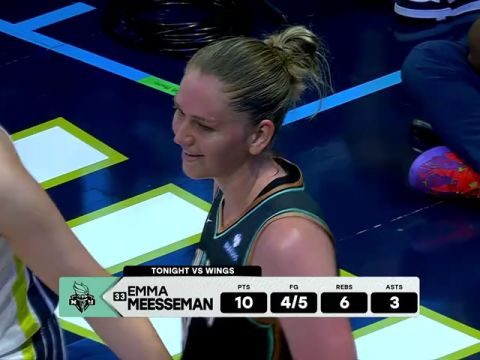 纽约自由人vs达拉斯飞翼第2节中文解说回放