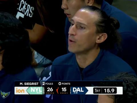 纽约自由人vs达拉斯飞翼第1节中文解说回放