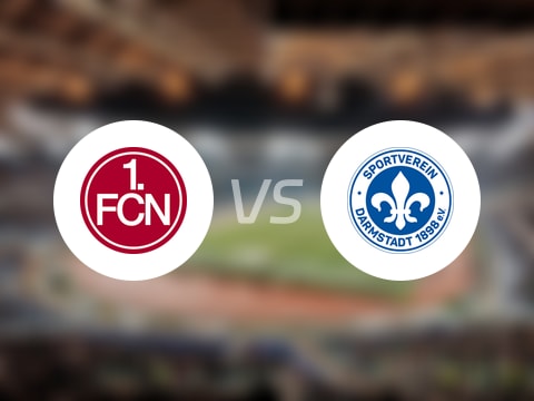 【德乙】纽伦堡vs达姆施塔特比赛结果：纽伦堡(0-1)达姆施塔特比分战报(2025年08月09日)