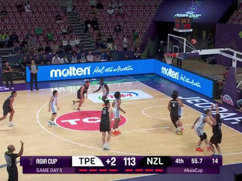 中国台北vs新西兰第4节英文原声回放