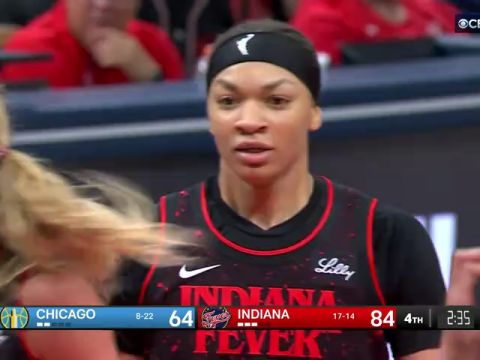 芝加哥天空vs印第安纳狂热第4节英文原声回放