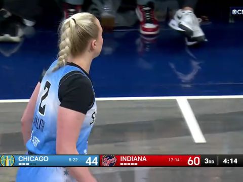 芝加哥天空vs印第安纳狂热第3节英文原声回放