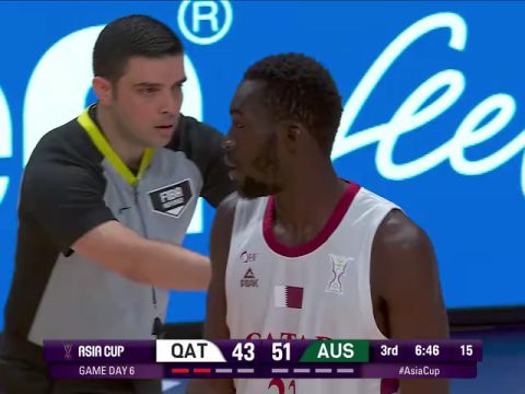 卡塔尔vs澳大利亚第3节中文解说回放