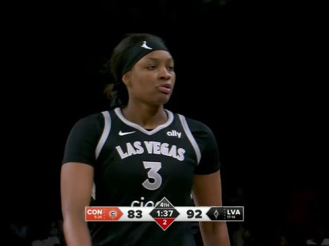 WNBA常规赛：康涅狄格阳光vs拉斯维加斯王牌第4节中文解说回放