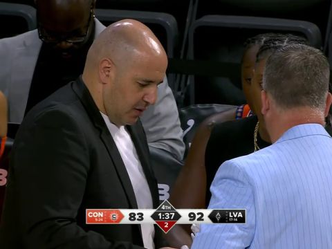 WNBA常规赛：康涅狄格阳光vs拉斯维加斯王牌英文原声全场回放