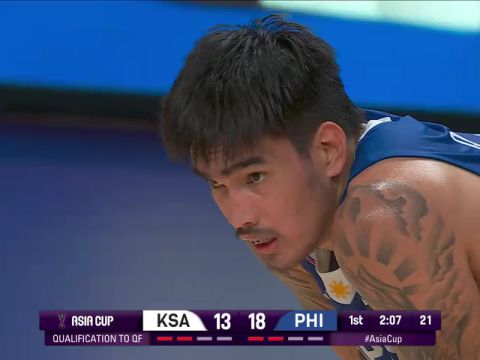 沙特阿拉伯vs菲律宾第1节中文解说回放