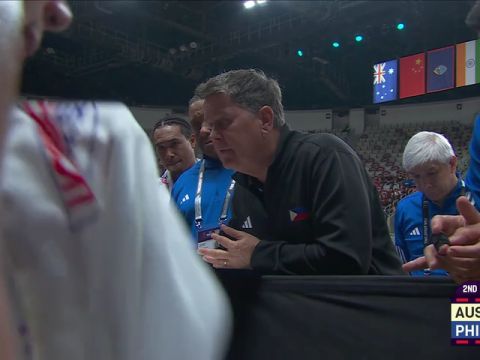 澳大利亚vs菲律宾第2节英文原声回放