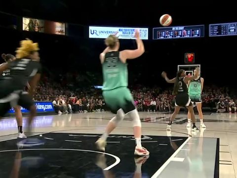 WNBA常规赛：纽约自由人vs拉斯维加斯王牌第4节中文解说回放