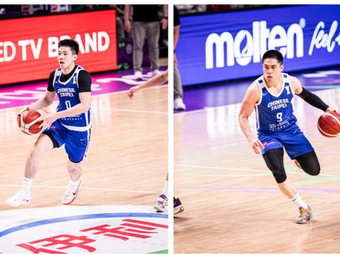 林庭谦&陈盈骏vs伊朗集锦 中国台北双子星合砍35分遗憾止步八强