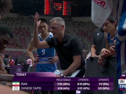 伊朗vs中国台北第2节中文解说回放