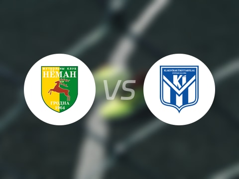 【欧协联】格罗德诺vs克拉克斯维克首发阵容名单(2025年08月15日)